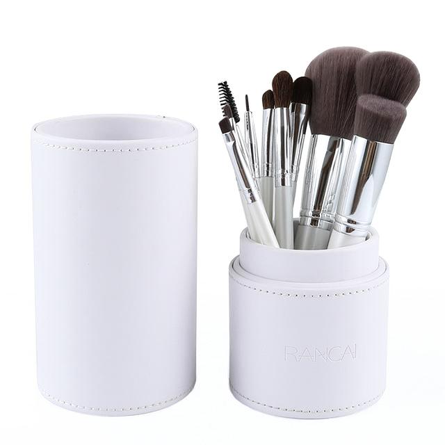 Rose Makeup Brushes 10pcs - Urban Beauty 