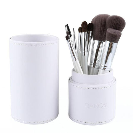 Rose Makeup Brushes 10pcs - Urban Beauty 