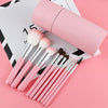 Rose Makeup Brushes 10pcs - Urban Beauty 